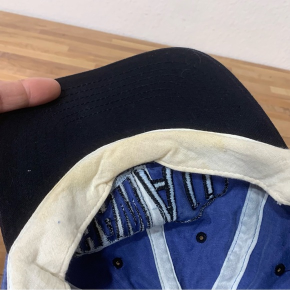 Vintage Hawaiian Headwear Embroidered Snap Back Hat Adult One Size Blue - Picture 6 of 8